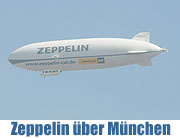 Zeppelin über München (Foto: Ingrid Grossmann)
